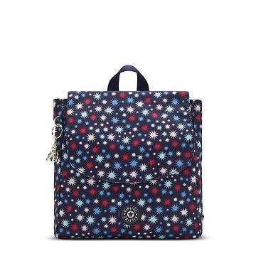 Kipling Dannie Printed Small Rugzak Blauw | NL 1668ZU